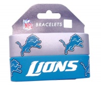 Detroit Lions Wrist Band (Set of 2) NFL