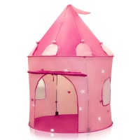 Sky Enterprise Usa Products - Pink Princess Castle Kids Play Tent Girl Fairy Play House - Instantly Sets Up In Minutes