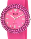 TKO ORLOGI Women's TK613FS Crystal Slap Pink Watch