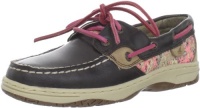 Sperry Top-Sider Bluefish Boat Shoe (Toddler/Little Kid/Big Kid),Espresso/Ditsy Floral,6 M US Big Kid