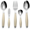 Cambridge Silversmiths Fiesta Flatware 5-piece Hostess Set ~ Ivory