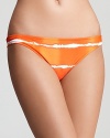 Ralph Lauren Blue Label's tie-dye bikini bottom infuses your swimwear wardrobe with an all-American surfer girl vibe.