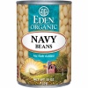 Eden Organic Navy Beans, No Salt Added, 15-Ounce Cans (Pack of 12)