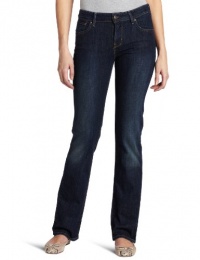 Levi's Misses Classic Demi Curve ID Straight Jean, Worn Rigid, 8 M