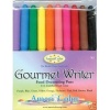 Gourmet Food Writer Edible Color Markers (10 color set) by AmeriColor