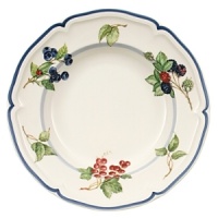 The welcoming appeal of a cozy country inn is embodied by Cottage from Villeroy & Boch. The series strikes an emotional chord with its red, white and blue coloration and mix of coordinating patterns inspired by Americana and the charm and hospitality offered by the heartland. There is an abundance of choice in creating a tablesetting, beginning with three styles of dinner plates and six options in salad plate designs. The full dinnerware assortment, including accessories, is available in the Cottage pattern. Additionally, available in the Cottage Red and Cottage Blue accents are a bread & butter plate and rim soup bowl.