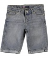 Levi's Girls 7-16 Sweetie Bermuda, Sunflower, 12