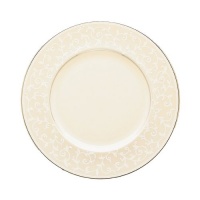 Lenox Pearl Innocence Platinum Banded Ivory China 9-Inch Accent Plate