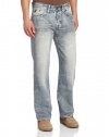 Marc Ecko Cut & Sew Men's Relaxed Straight Crystal Wash