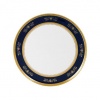 Philippe Deshoulieres Orsay Cobalt Round Cake Plate 12 in