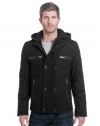 GUESS Barkley Jacket, JET BLACK (MEDIUM)