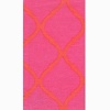 Kim Seybert Tile Napkin - Pink/Orange - Set of 4