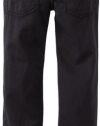 Joe's Jeans Boys 2-7 Brixton Color Twill Youth Pant, Charcoal, 6