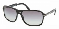 Prada Sunglasses SPR 02N 1AB3M1 Black / Gray Gradient