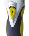 Panasonic ES4026NC Pro Curve Rechargeable Double Blade Wet/Dry Men's Shaver, Blue/Yellow