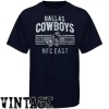 NFL Dallas Cowboys Rover T-Shirt - Navy Blue