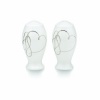 Mikasa Love Story 3.6-Inch Salt and Pepper Set, White