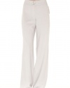 Armani Collezioni Grey Virgin Wool Pants Trousers, 10, Grey