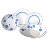 With a charming blue flower motif, this premium porcelain bowl combines retro charm with modern functionality.