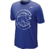 Chicago Cubs Royal Blue Blended Graphic Tri-Blend T-Shirt by Nike