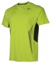 NIKE Men's Dri-Fit Hyperspeed Short Sleeve Training Shirt-Green