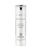 Created by Sisley research, Sisley Paris Phyto-Blanc Intensive Lightening Serum has been formulated to effectively combat the appearance of dark spots, reducing their intensity to gradually reveal the skins natural radiance. Your skin's left soft, supple and moisturized. Complexion is luminous and flawlessly even.Lightweight and fluid, this serum is instantly absorbed, leaving the skin soft and nourished. Its undetectable matte finish makes it the perfect addition to the Phyto-Blanc skincare routine.