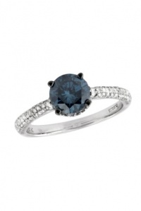 Effy Jewlery Pave Classica Bella Bleu Diamond Ring, 1.34 TCW Ring size 7