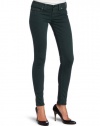 True Religion Women's Casey Super Skinny Jean, Emerald, 29