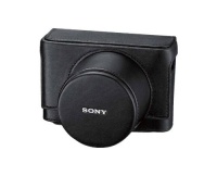 Sony LCJRXB/B Genuine Leather Jacket Case for Camera (Black)