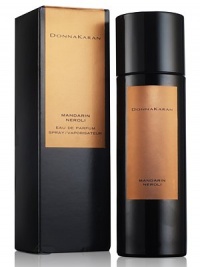 Introducing the newest Donna Karan Collection fragrance: Mandarin. It is a sweet, citrus-based perfume with notes of bergamot, lemon, petitgrain, jasmine, neroli, oakmoss, vetiver, styrax and of course, Mandarin. Made in USA. 3.4 oz. 