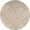 Area Rug 7x7 Round Transitional Beige Color - Surya Goa Rug from RugPal