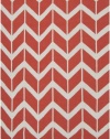 Area Rug 3x5 Rectangle Contemporary Poppy Red Color - Surya Fallon Rug from RugPal