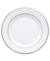 Modern yet timeless, this fine china dinnerware is sure to satisfy the style-hungry host. Simply dressed in cream and white stripes and finished with a polished platinum trim, Opal Innocence Stripe creates an ultra-chic setting to enjoy celebratory meals.