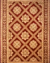 Area Rug 2x3 Rectangle European Red Color - Momeni Maison Rug from RugPal