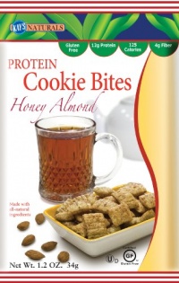 Kay's Naturals Protein Cookie Bites, Honey Almond Filled, 1.2 ounces (Pack of 6)