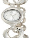 XOXO Women's XO5206 Silver Dial Silver-tone Open Link Bracelet Watch