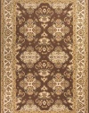 Area Rug 3x5 Rectangle Traditional Cocoa Color - Momeni Persian Garden Rug from RugPal