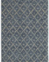 Karastan Woven Impressions Diamond Ikat - Indigo 8' X 10'5