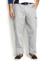 Time to add some a cool cargo to your wardrobe with these ripstop pants from Nautica.