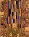 Area Rug 2x8 Runner Contemporary Multi Color Color - Momeni New Wave Rug from RugPal