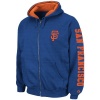 MLB San Francisco Giants Cold Fire Hooded Full Zip Fleece Men's