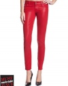 GUESS Brittney Ankle Skinny Coated Jeans