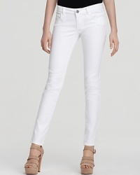 Aqua Denim - Skinny in White