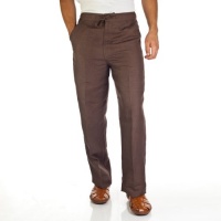 Linen Blend Drawstring pants for mens by Cubavera