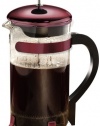 Primula Classic 8-Cup Coffee Press, Metallic Red