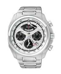 Unique styling makes a mark on the ultimate chronograph: the Eco Drive Calibre 2100 by Citizen.