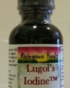 Lugol's Iodine Solution Made with 5% Iodine and 10% Potassium Iodide 1 Fl Oz