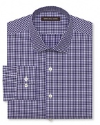 Michael Kors Gingham Check Dress Shirt - Regular Fit