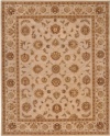 Nourison Rugs Heritage Hall Collection HE08 Ivory Rectangle 9'9 x 13'9 Area Rug