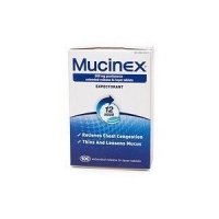 Mucinex Extended-Release Bi-Layer 600 mg Tablets, 100 ea